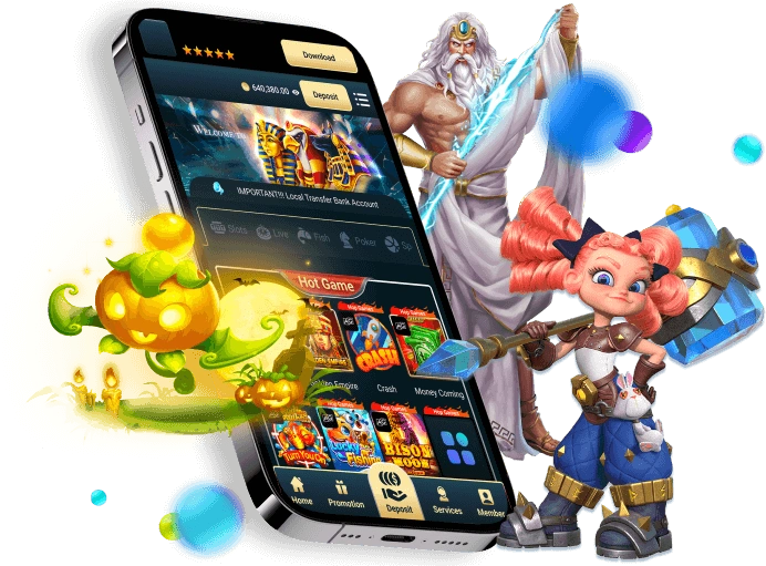 Game bắn cá jackpot với các biểu tượng tiền thưởng lớn